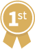 ribbon for 1st award