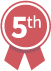 ribbon for 5th award